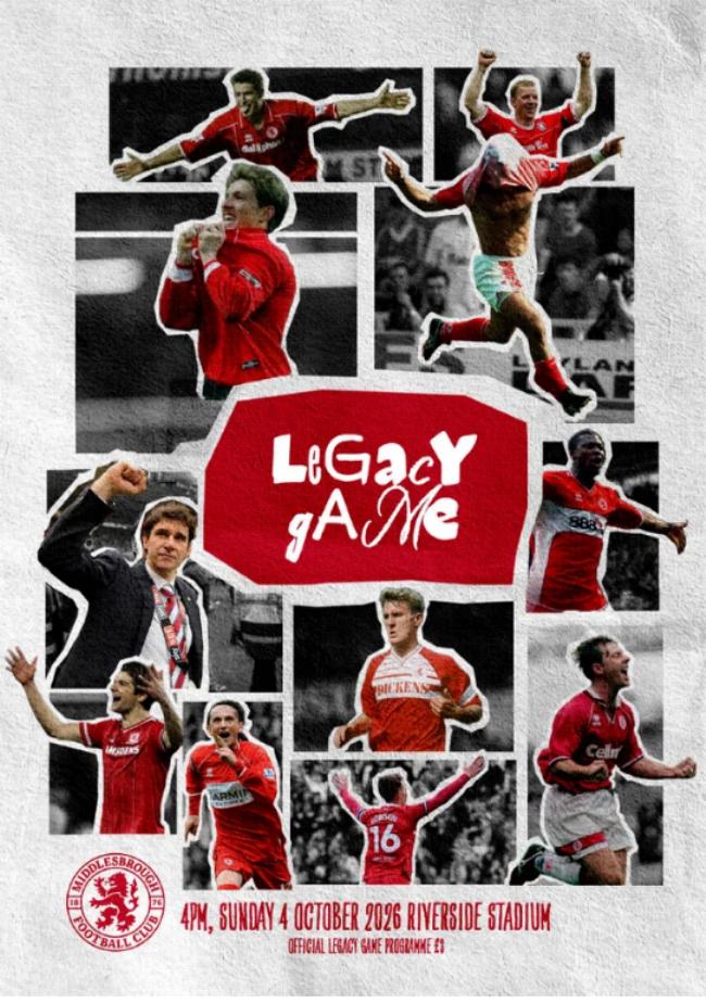 MIDDLESBROUGH LEGACY GAME 2026/27